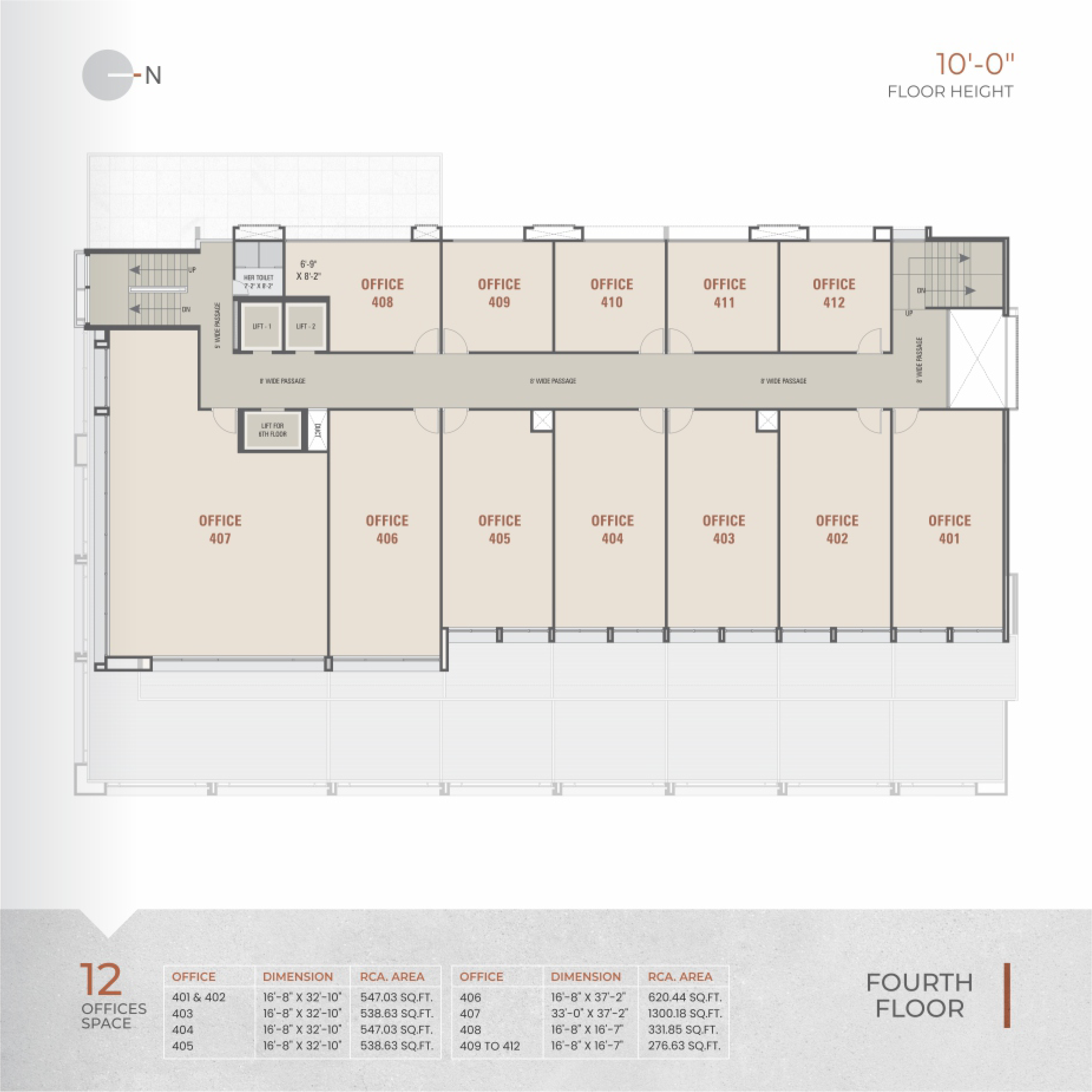 Samarthya Empire – Fifth Floor Plan